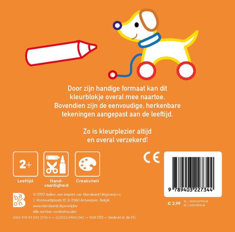 Mijn kleurblok - auto 2