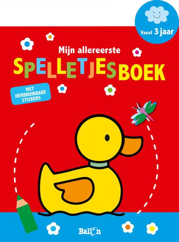 Omslag van boek: Mijn allereerste spelletjesboek 3+ eend