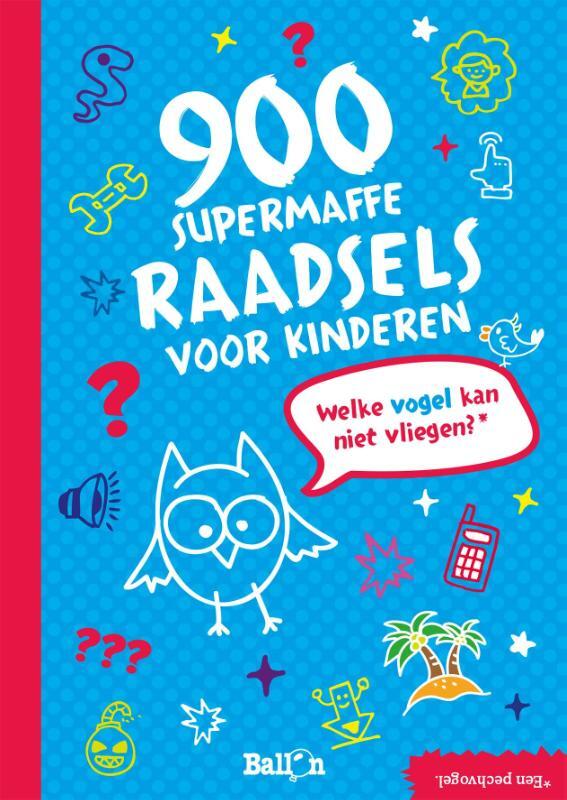Omslag van boek: Meer dan 900 grappige raadsels