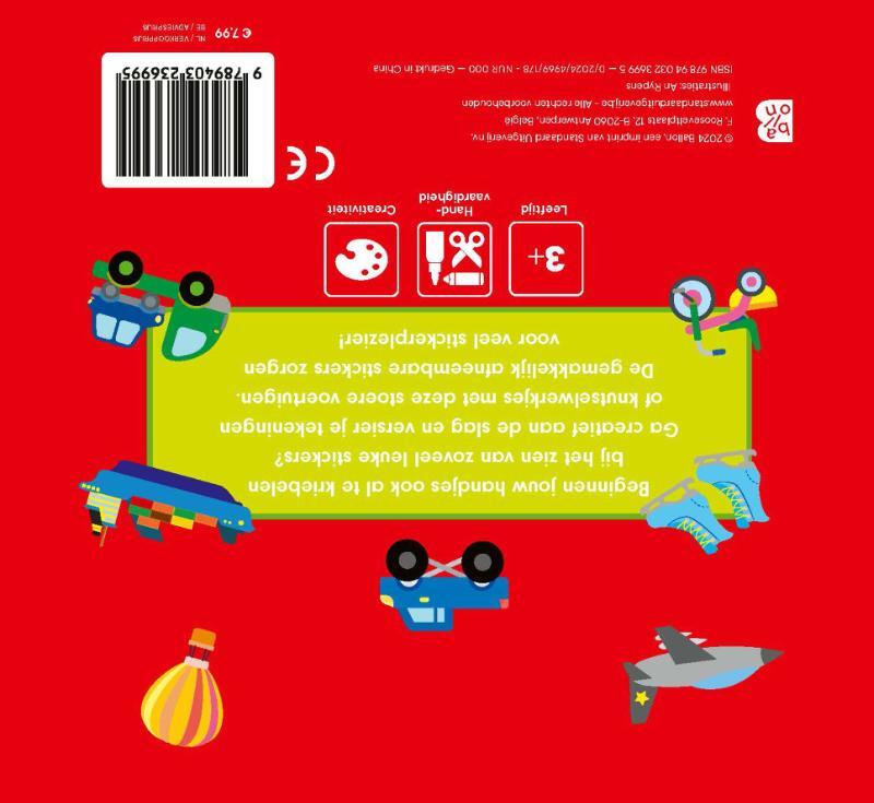 Sticker Fun: Voertuigen 200 stickers 3-4 jaar 2