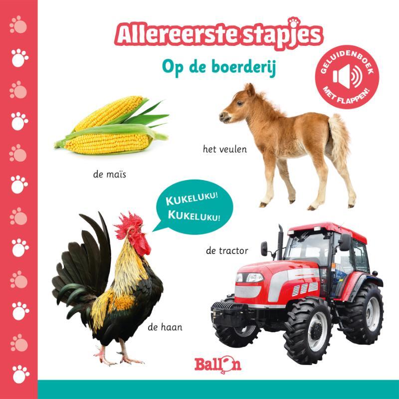 Omslag van boek: Op de boerderij