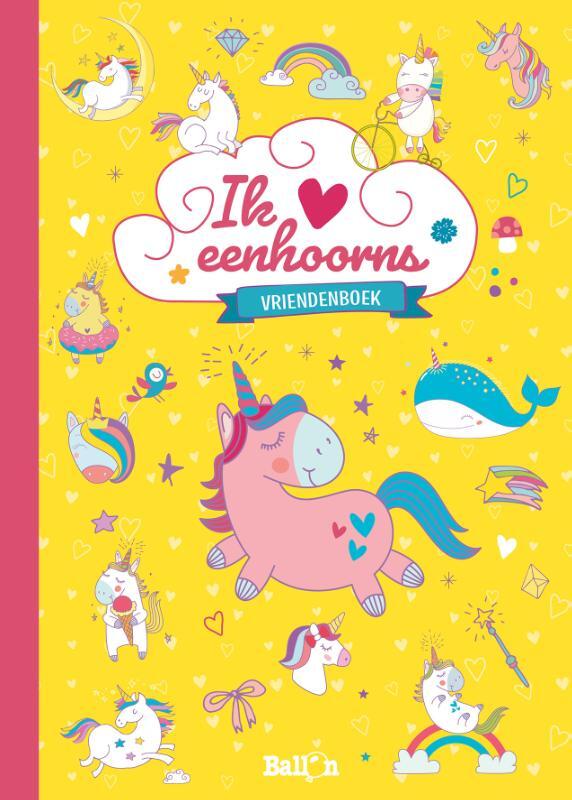 Omslag van boek: Vriendenboek Eenhoorns