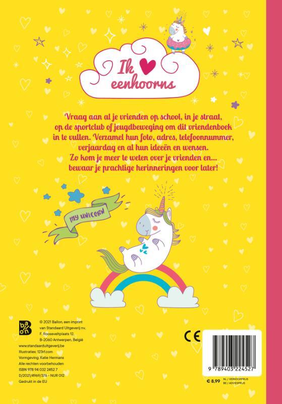 Vriendenboek Eenhoorns 2