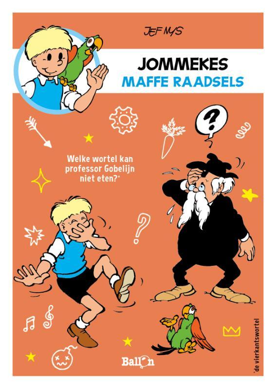 Omslag van boek: Jommekes maffe raadsels