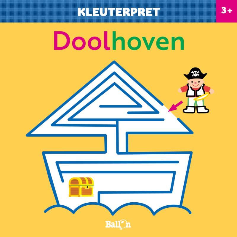Omslag van boek: 3+Doolhoven