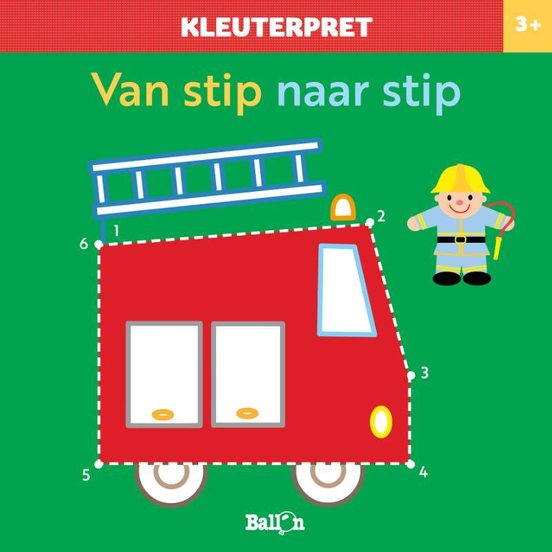 Omslag van boek: 3+Van stip naar stip