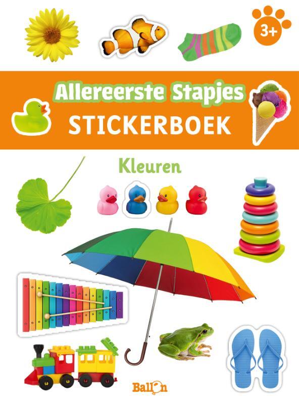 Omslag van boek: 3+Stickerboek kleuren