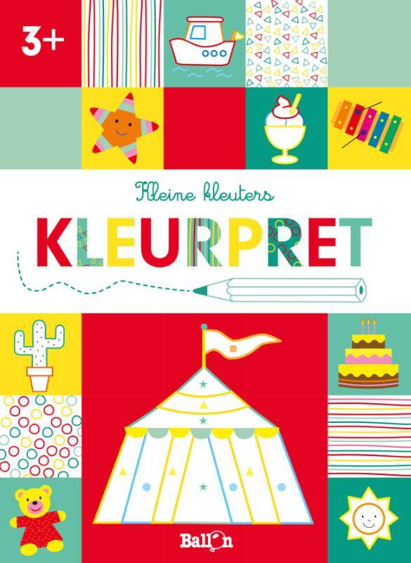 Omslag van boek: Kleurpret 3+