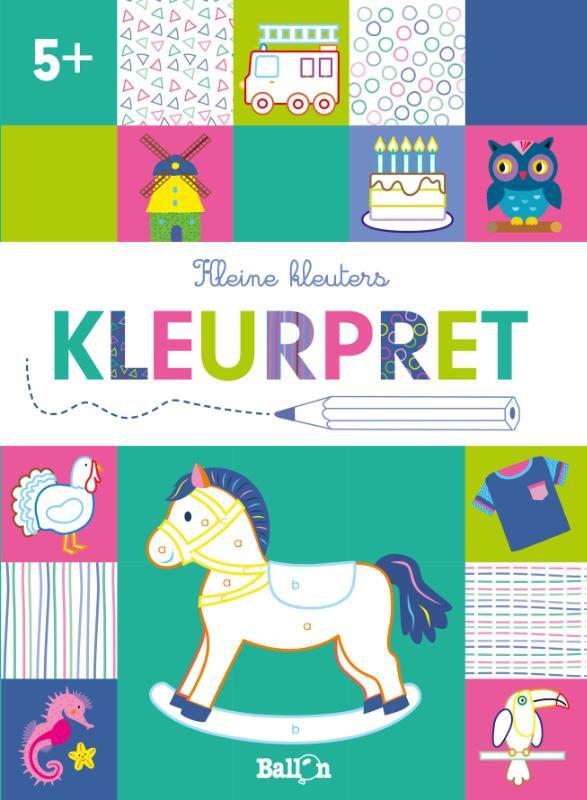 Omslag van boek: Kleurpret 5+