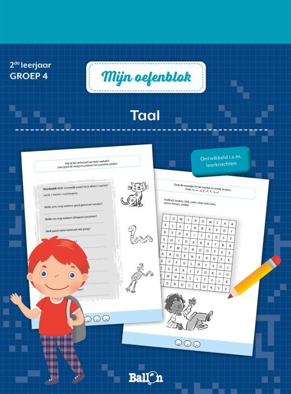 Omslag van boek: 2de leerjaar - groep 4Taal