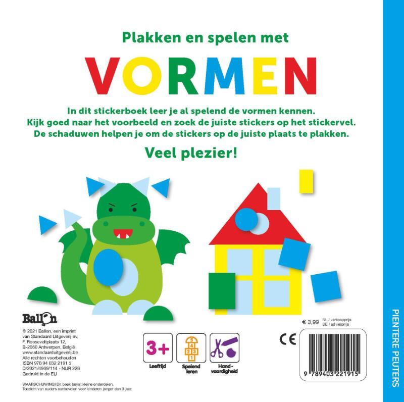 Plakken en spelen met vormen 2