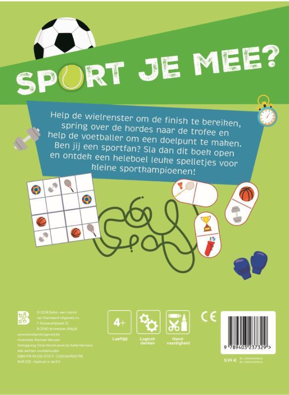 Sport je mee? Spelletjesblok 2