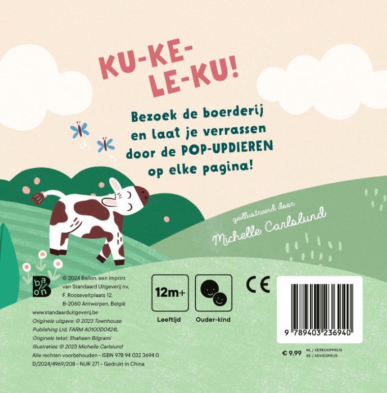 Mijn eerste pop-upboekje: Op de boerderij 2