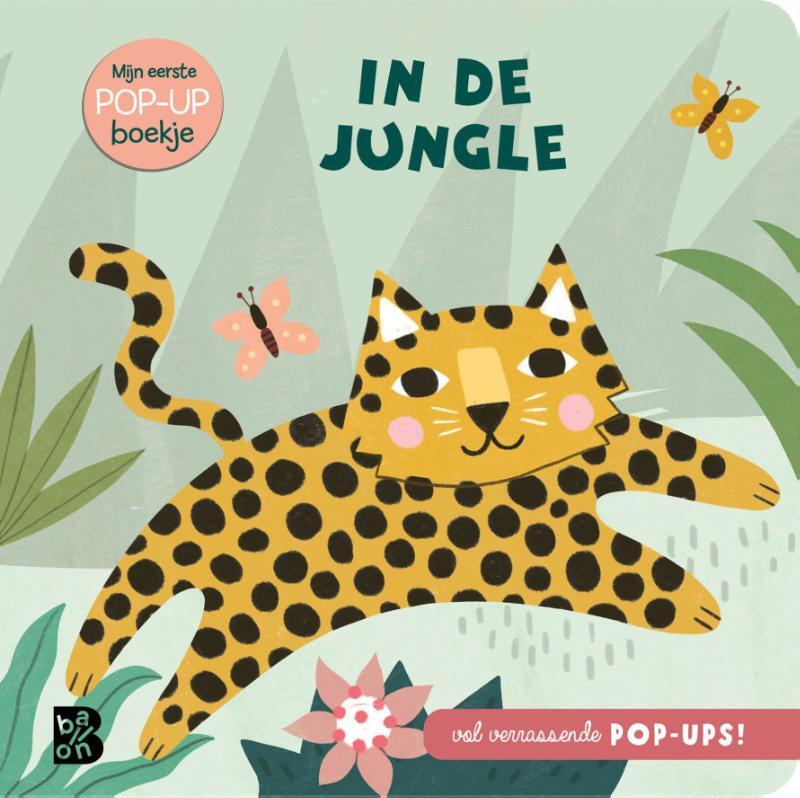 Omslag van boek: Mijn eerste pop-upboekje: In de jungle
