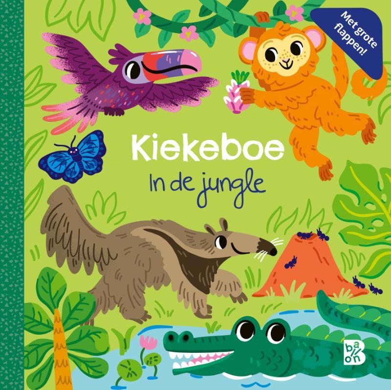 Omslag van boek: Kiekeboe: In de jungle