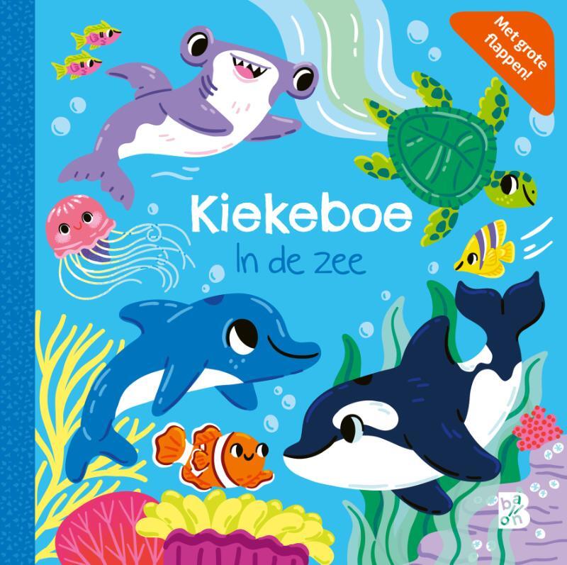 Omslag van boek: Kiekeboe: In de zee