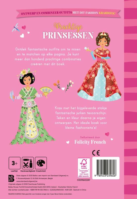 Kras & ontwerp: Prachtige prinsessen 2