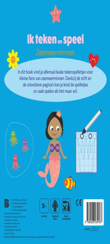 Ik teken en speel: zeemeerminnen 2