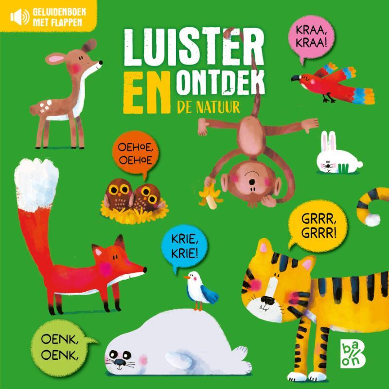 Omslag van boek: Luister en ontdek: De natuur