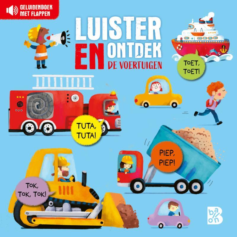 Omslag van boek: Luister en ontdek: Voertuigen