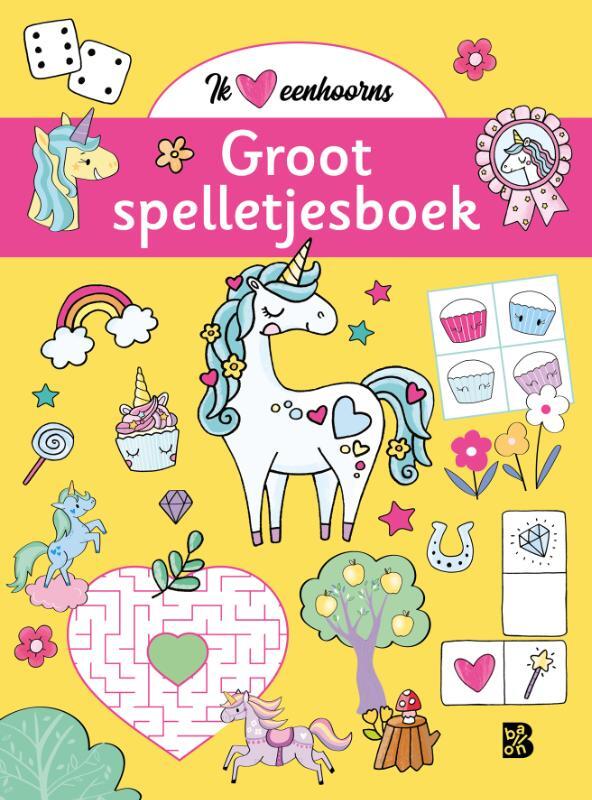 Omslag van boek: Groot spelletjesboek