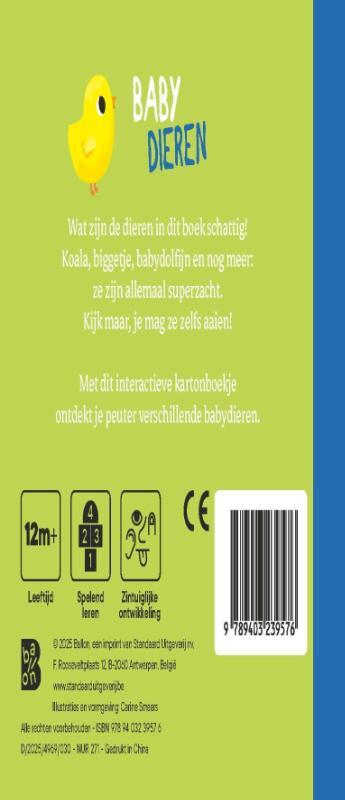 Mijn eerste voelboekje: Babydieren 2