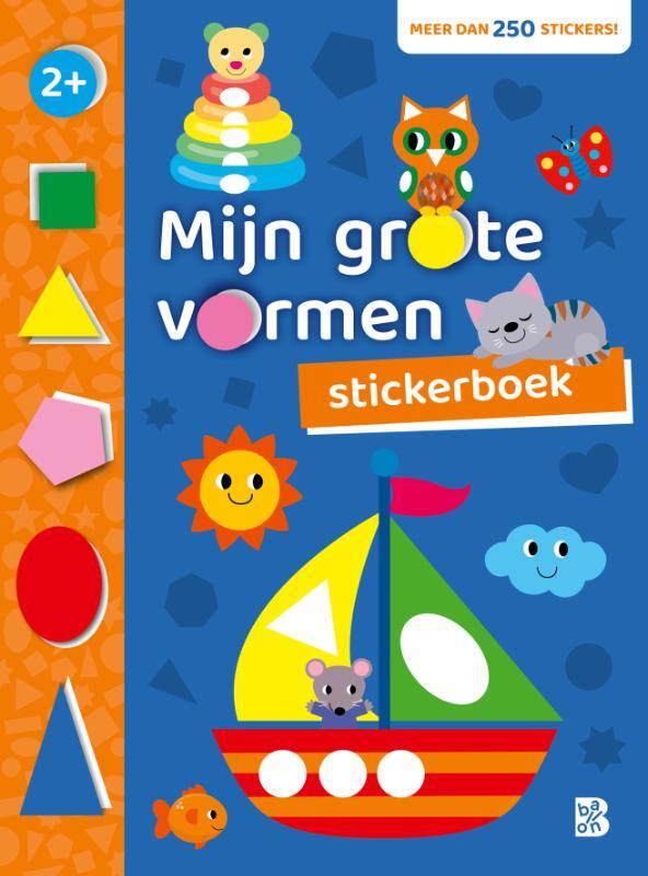 Omslag van boek: Mijn grote vormenstickerboek