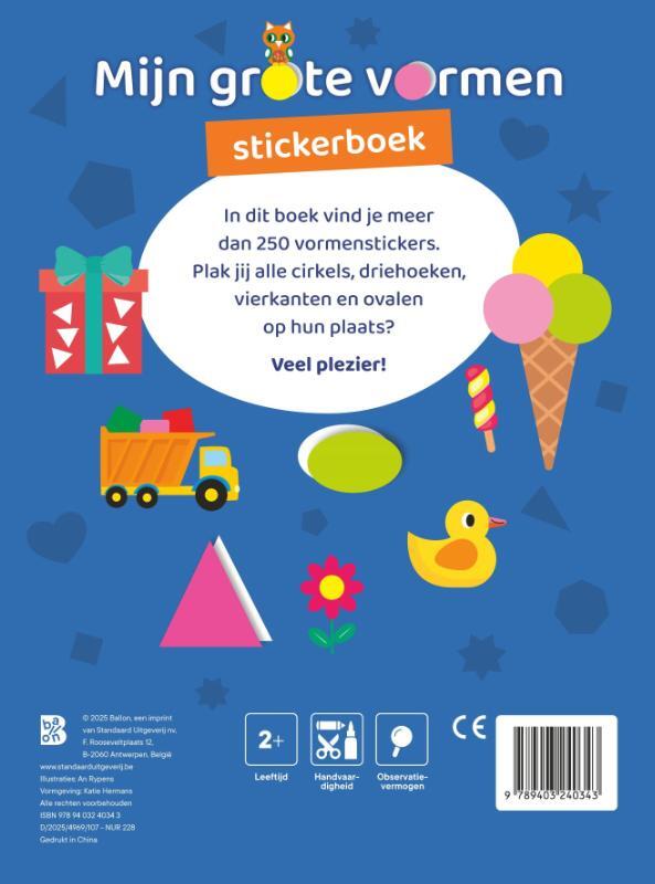 Mijn grote vormenstickerboek 2