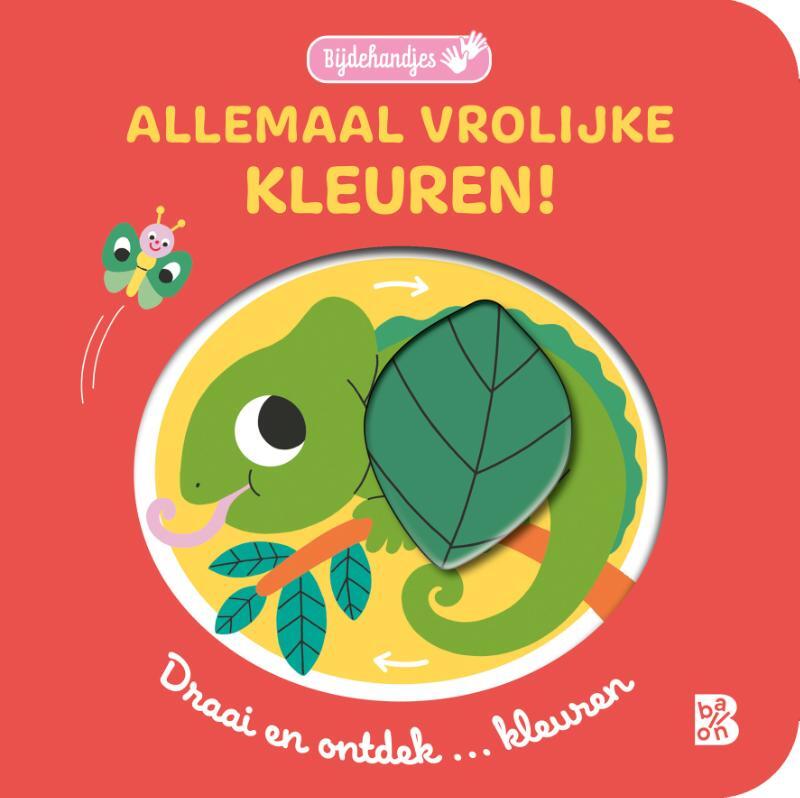 Omslag van boek: Bijdehandjes: Allemaal vrolijke kleuren!