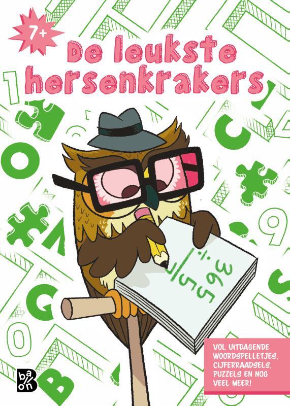 Omslag van boek: De leukste hersenkrakers 7+ 