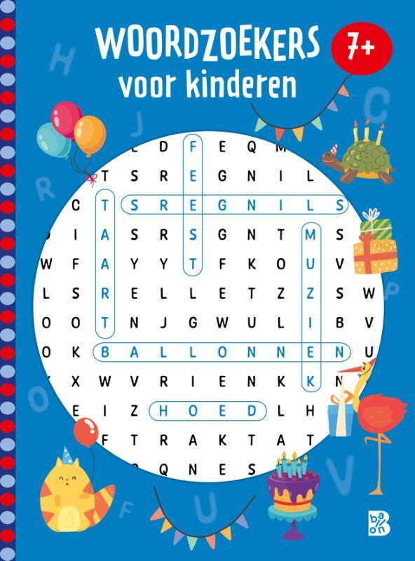 Omslag van boek: Woordzoekers 7+ 