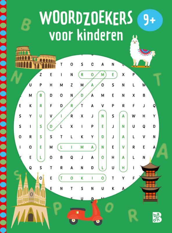 Omslag van boek: Woordzoekers 9+