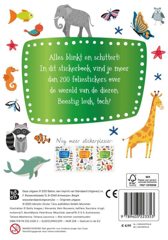 Foliestickers - Dieren 2