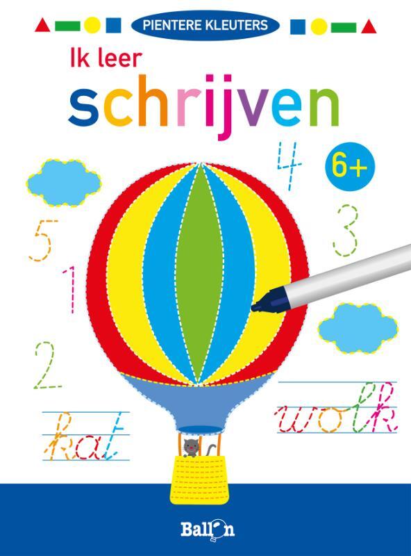 Omslag van boek: 6+Ik leer schrijven