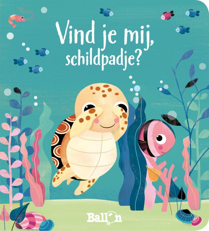 Omslag van boek: Vind je mij, schildpadje?