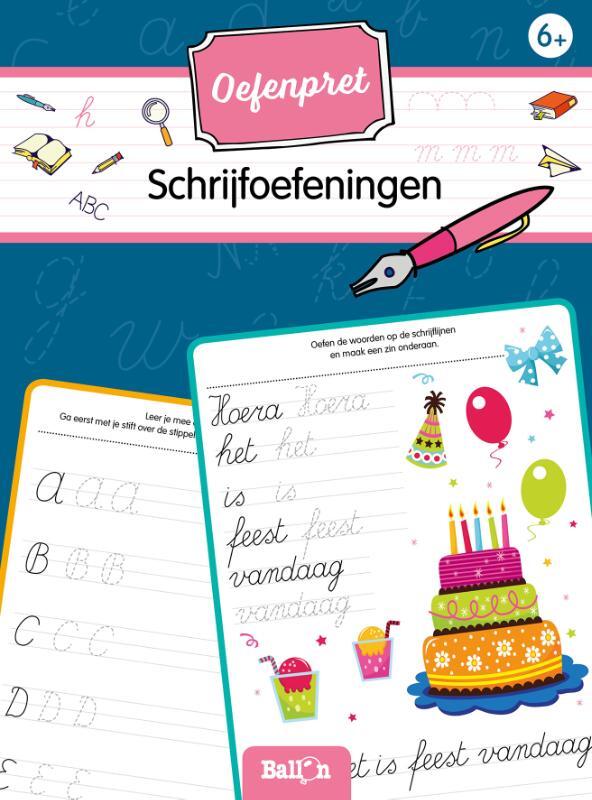 Omslag van boek: 6+Schrijfoefeningen