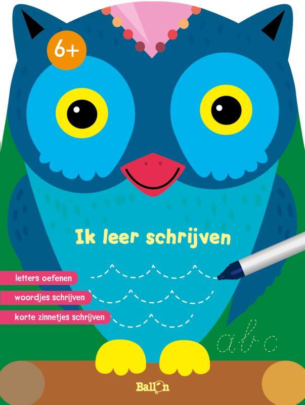 Omslag van boek: Ik leer schrijven 6+