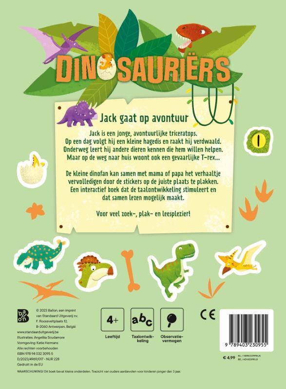 Dinosauriërs verhalenplakboek 2