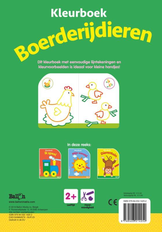 kleurboek Boerderijdieren 2