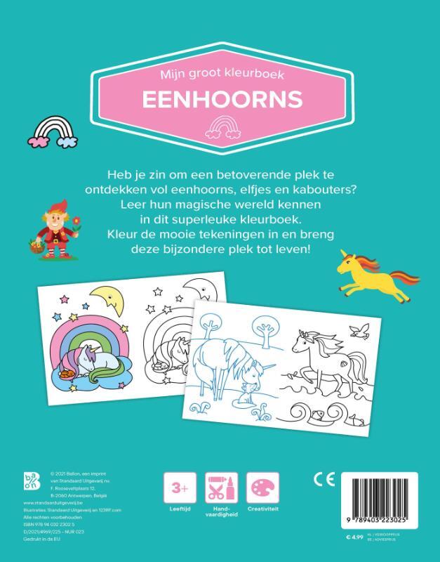 Mijn groot kleurboek Eenhoorns 2